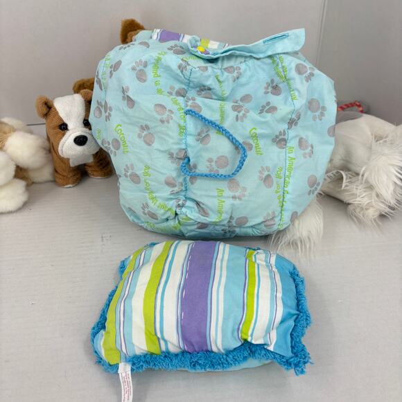 American Girl Plush Pets Bundle Shetland Pony Dogs Carrier Pillow Bulldog Corgi - Picture 4 of 12